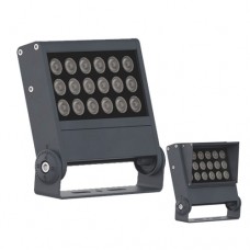 18W single color 24W color changing DMX512 RGB RGBW Low Profile LED Floodlight Outdoor Tree Building Lighting